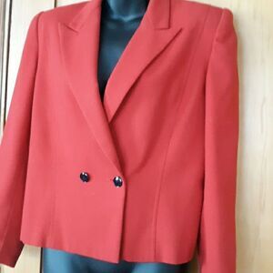 Vintage Sasson petite Red Jacket